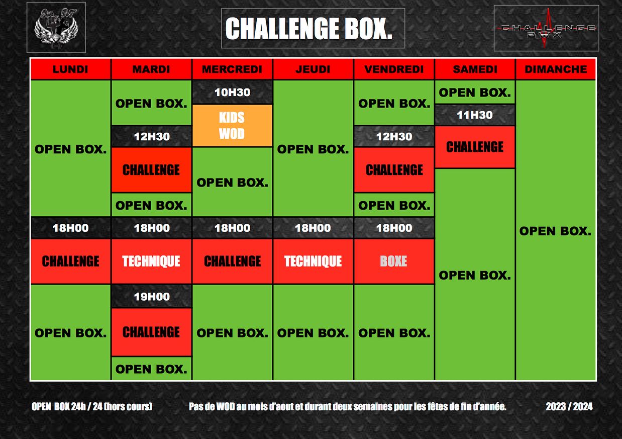 Challenge box 2023