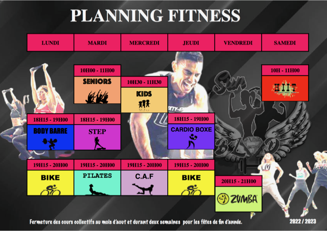 Planning fitness 2022